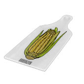 Planche À Découper Illustration de dessin sur le maïs (Coin)