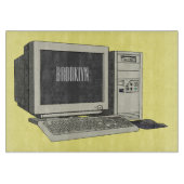 Planche À Découper Illustration de dessin sur ordinateur (Devant)