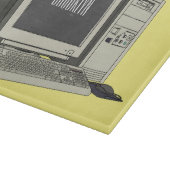 Planche À Découper Illustration de dessin sur ordinateur (Coin)