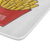 Planche À Découper Illustration de frites (Coin)