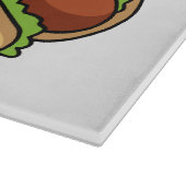 Planche À Découper Illustration de Hot dog (Coin)