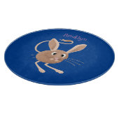 Planche À Découper Illustration de jerboa aux longues oreilles (Coin)