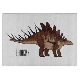 Planche À Découper Illustration de Kentrosaurus