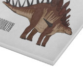 Planche À Découper Illustration de Kentrosaurus (Coin)