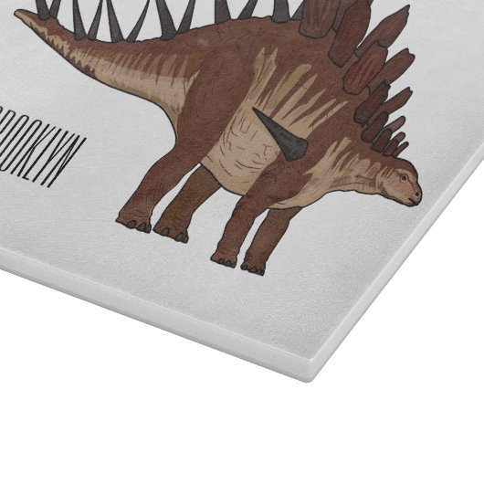 Planche À Découper Illustration de Kentrosaurus (Coin)