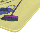 Planche À Découper Illustration de la bande dessinée Broom & mop (Coin)