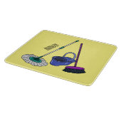 Planche À Découper Illustration de la bande dessinée Broom & mop (Coin)