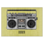 Planche À Découper Illustration de la bande dessinée radio (Devant)