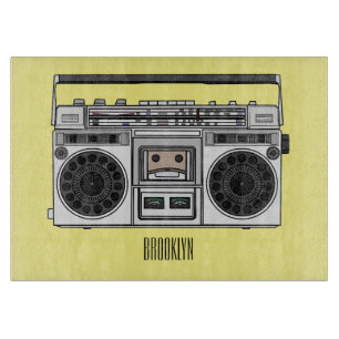 Planche À Découper Illustration de la bande dessinée radio