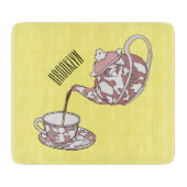 Planche À Découper Illustration de la série Teacup (Devant)