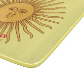 Planche À Découper Illustration de l'art face soleil Thunder_Cove (Coin)