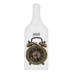 Planche À Découper Illustration de l'horloge d'alarme