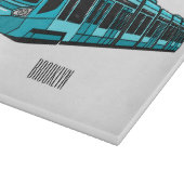 Planche À Découper Illustration de locomotive électrique (Coin)