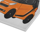 Planche À Découper Illustration de micro-voiture (Coin)