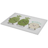 Planche À Découper Illustration de mignonne guava feijoa (Coin)