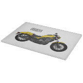 Planche À Découper Illustration de moto Cruiser (Coin)