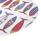 Planche À Découper Illustration de poisson mignon : Enfants Arrière - (Coin)