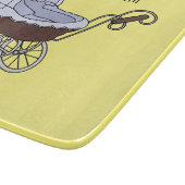 Planche À Découper Illustration de poussette (Coin)