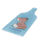 Planche À Découper Illustration de renard bébé mignon dessin animé (Coin)