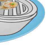 Planche À Découper Illustration de Shumai dim sum (Coin)