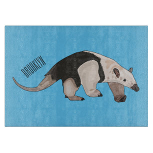 Planche À Découper Illustration de Tamandua