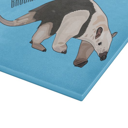 Planche À Découper Illustration de Tamandua (Coin)