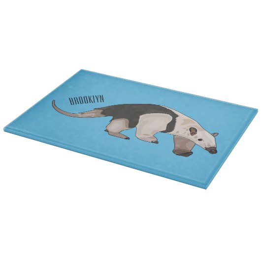 Planche À Découper Illustration de Tamandua (Coin)