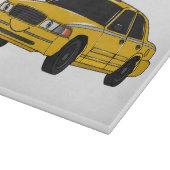 Planche À Découper Illustration de taxi (Coin)