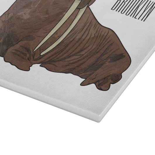 Planche À Découper Illustration de Walrus (Coin)