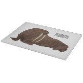 Planche À Découper Illustration de Walrus (Coin)