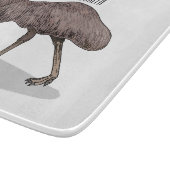 Planche À Découper Illustration d'Emu bird (Coin)