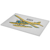 Planche À Découper Illustration d'hydravion (Coin)