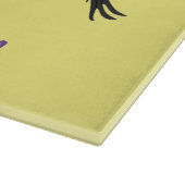 Planche À Découper Illustration d'oiseau de grue bleue (Coin)