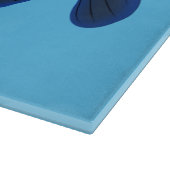 Planche À Découper Illustration drôle de piranha affamée (Coin)