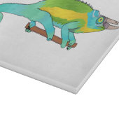 Planche À Découper Illustration du caméléon de Jackson (Coin)