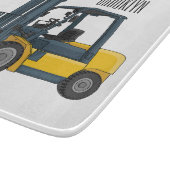 Planche À Découper Illustration du chariot élévateur (Coin)