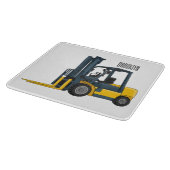 Planche À Découper Illustration du chariot élévateur (Coin)