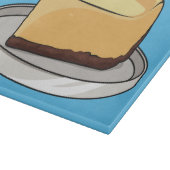Planche À Découper Illustration du dessin animé Cheesecake (Coin)