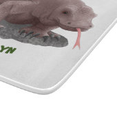 Planche À Découper Illustration du dragon de Komodo (Coin)