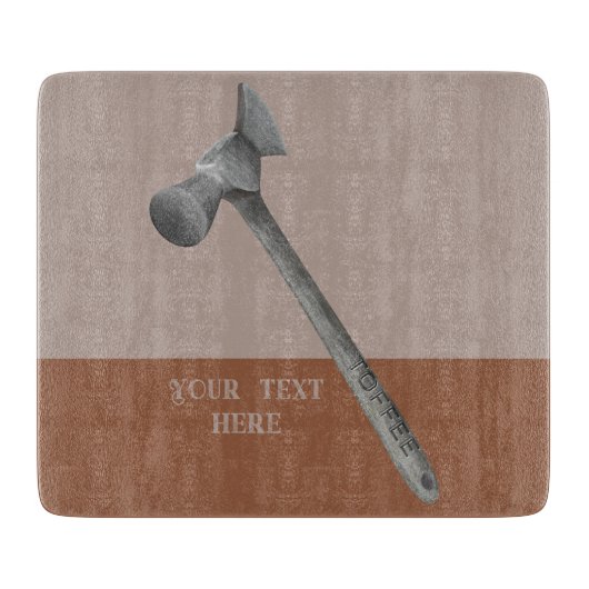 Planche À Découper Illustration du marteau de café (Devant)