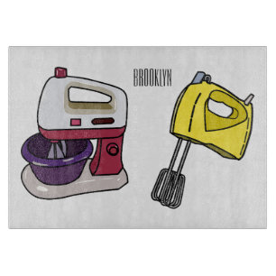 Planche À Découper Illustration du mixer