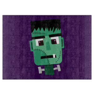 Planche À Découper Illustration du monstre de Frankenstein