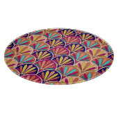 Planche À Découper Illustration du textile traditionnel indien (Coin)