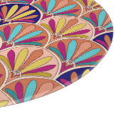 Planche À Découper Illustration du textile traditionnel indien (Coin)