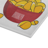 Planche À Découper Illustration d'une puce de pomme de terre (Coin)