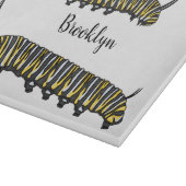 Planche À Découper Illustration Monarch caterpillar (Coin)