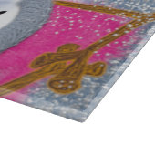 Planche À Découper Illustration SnowMomma Et SnowGirl (Coin)