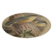 Planche À Découper Illustration vintage de Nuthatch (Coin)