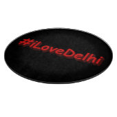 Planche À Découper "#iLoveDelhi" Joli design. Commandez dès maintenan (Coin)