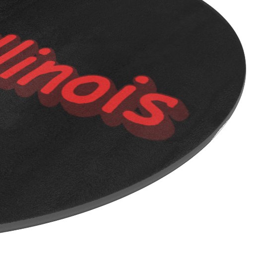 Planche À Découper "#iLoveIllinois" Joli design. Acheter maintenant (Coin)